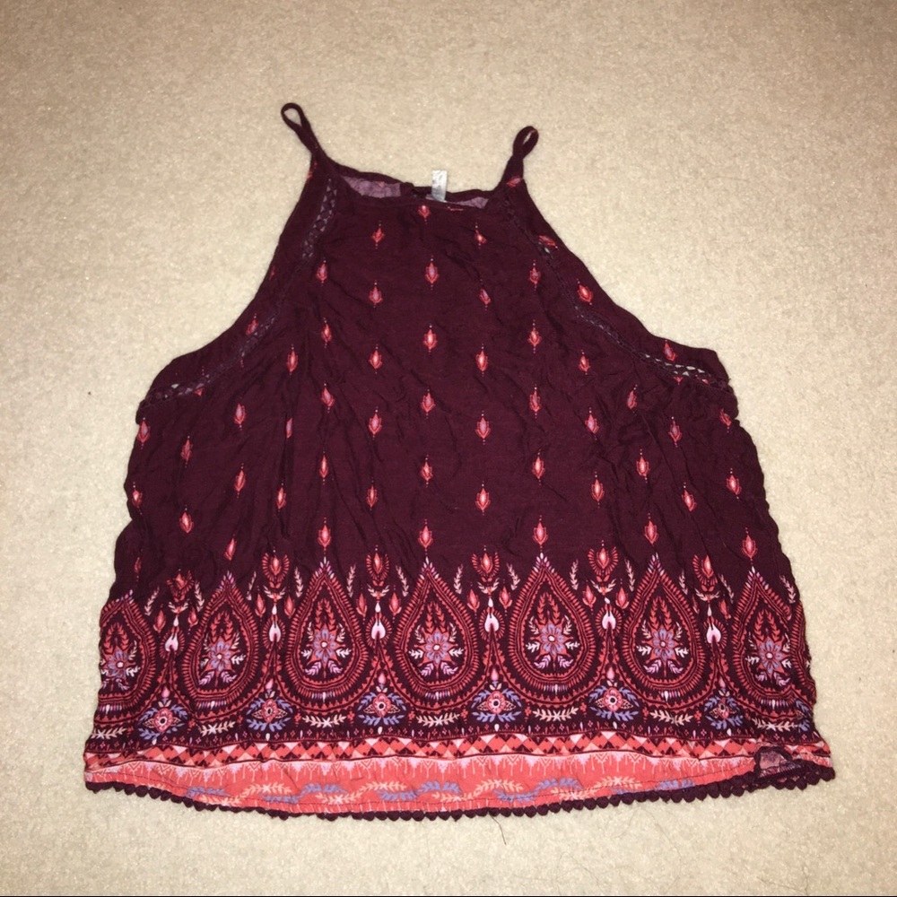 Floral tank top